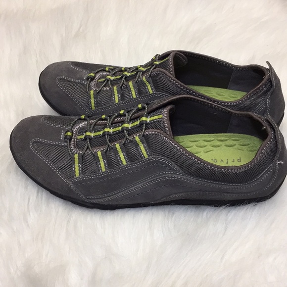 Clarks Shoes Clarks Privo Gray Slip On Walking Shoes